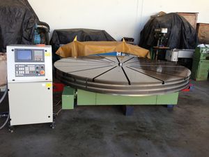 Eimeldingen 10 ft air bearing rotary table