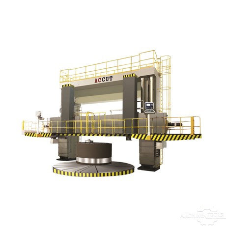 Cnc double column vtl