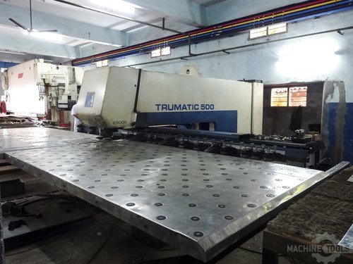 Right view for trumpf trumatic 500 machine