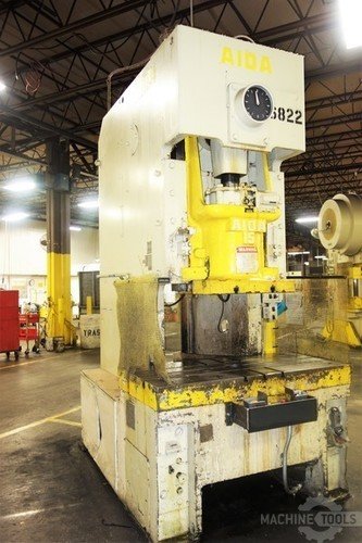 Aida c1 15 sn 00215 2031 165 ton gap press dp1276 a1