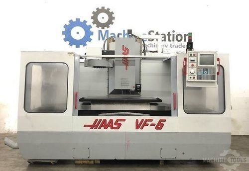 Used haas vf 6 vertical machining center california main