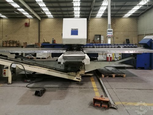 Front view of trumpf trumatic 500 machine
