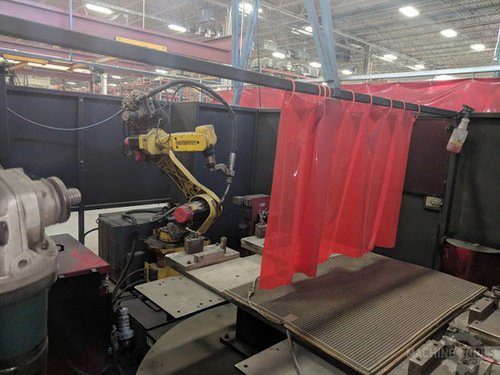 Fanuc robot front right