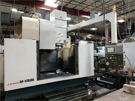 Mitsubishi m v60e vertical machining center 2