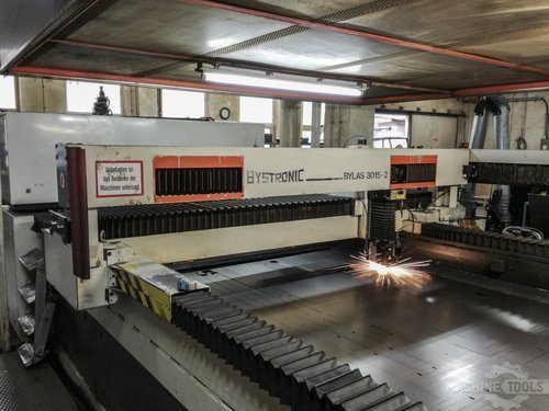 Left view 1 of bystronic bylas 3015 2 machine