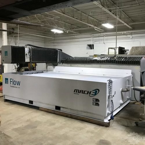 1944 2008 flow ifb 6012 waterjet cutting system pic 1