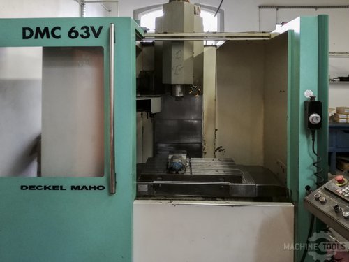 Front view 1 of deckel maho gildemeister dmc 63 v machine
