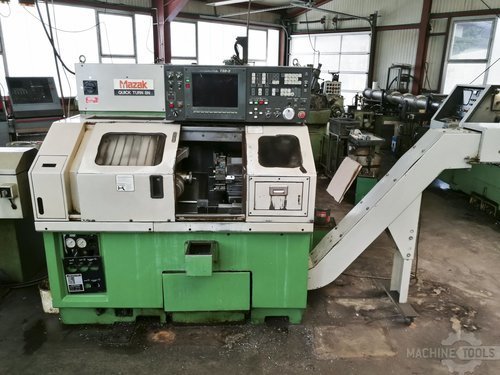 Front view of mazak quick turn 8n machine