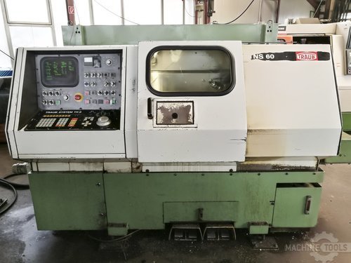 Front view of traub tns 60 machine