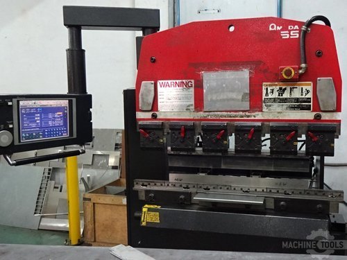 Front view of amada rg3512ev3 machine