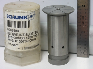 Schunk 20 .125in sleeve use this one