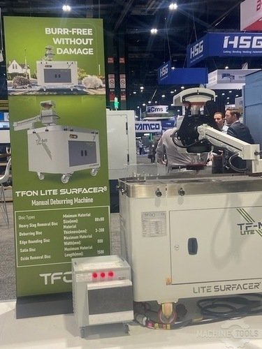 TFON MACHINE TFON M1 LITE SURFACER® MANUAL DEBURRING AND EDGE ROUNDING ...