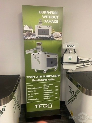 TFON MACHINE TFON M1 LITE SURFACER® MANUAL DEBURRING AND EDGE ROUNDING ...