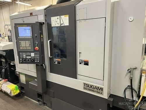 TSUGAMI SS38MH-5AX Swiss Type Automatic Screw Machines Used