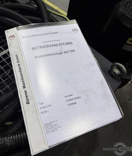 DMG MORI COOLANT FOR DMU 60P Coolant Filtering Systems #630297 ...