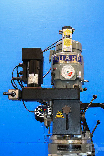 SHARP LMV-ACURITE MILLPWR 3-AXIS CONTROL Vertical Mills #655869 ...