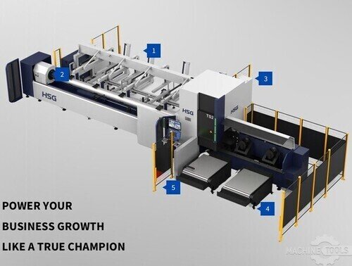 HSG TS2 激光切割机 库存新产品 #666791 - MachineTools.com