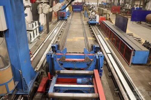 ZEMAN STEEL BEAM ASSEMBLER COMPACT PLUS 1100 Structural Steel Burning ...