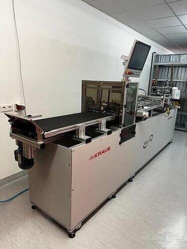 B+B AUTOMATION KRAUSS SERIALIZATION LINE FOR PRINTING FOLDING BOXES OF ...