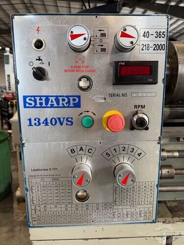 SHARP 1340VS Engine Lathes #682552 - MachineTools.com
