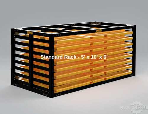 BIG GAME STEEL 5' X 10' X 6' STANDARD RACK Sistemas de Armazenamento ...