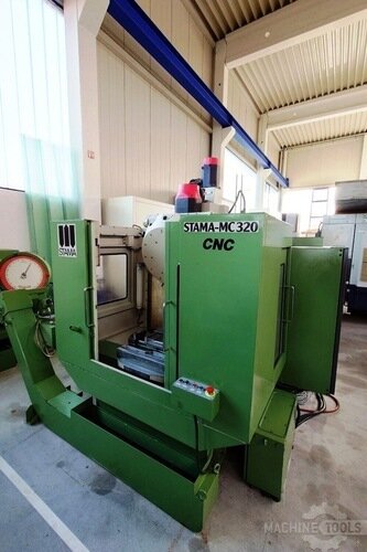 STAMA MC 320 立形マシニングセンター 中古 - 良好 # 723004 - MachineTools.com