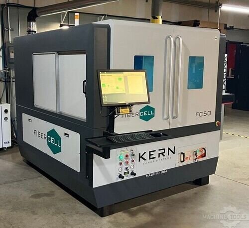 KERN LASER SYSTEMS KERN FC50 FIBER LASER CUTTING SYSTEM Laserschneider ...