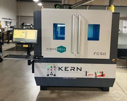 KERN LASER SYSTEMS KERN FC50 FIBER LASER CUTTING SYSTEM Laserschneider ...