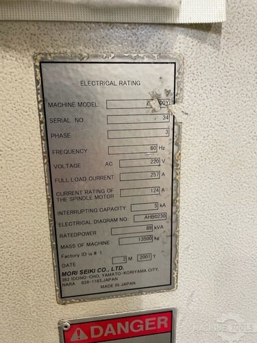 MORI SEIKI ZT-2500Y 5-Axis or More CNC Lathes #526674
