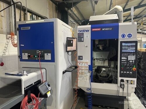 BROTHER SPEEDIO M140X2 Vertical Machining Centers #725708 ...