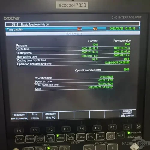 BROTHER SPEEDIO S500X1 Vertical Machining Centers #732281 ...